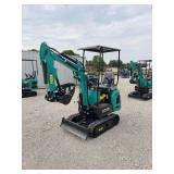 2026 Gindustry CFG Industrial KT13R Mini Excavator, Serial Number KT13R26A106300378