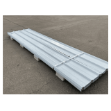 New White Metal Roof Panels