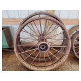 (2) Steel Wheels