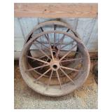 (2) Steel Wheels