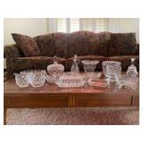 Waterford Crystal & Assorted Cut and Pressed Glassware Collection