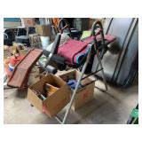 Teeter FitSpine Inversion Table and Lawn Games Lot