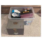 Toshiba VCR/DVD Player Combo, Media Storage, and Entertainment Lot