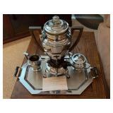 Universal Landers, Frary & Clark 4-Piece Electric Coffee Percolator Urn Set