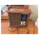 RCA Solid State AM/FM Wooden Cabinet Table Radio