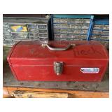 Vermont American Red Metal Tool Box