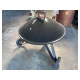 Metal Outdoor Fire Pit with Lid