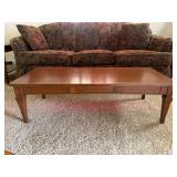 Wooden Living Room Furniture Set of 3, Coffee Table and End Tables