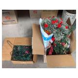 Assorted Holiday Decor and Lighting Lot
