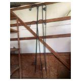 Set of Metal Garden Plant and Bird Feeder Hooks