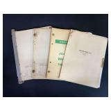 (4) John Deere Tractor Manuals