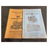 (2) MM Twin City Tractor Manuals
