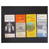 (4) John Deere Sales Literature