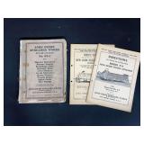 (3) John Deere Manuals
