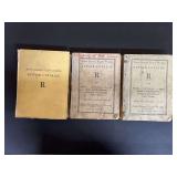 (3) John Deere Plow Works Repair Catalogs