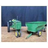 (2) 1/16 John Deere 3020 + Wagon