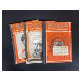 (3) Hyatt Tractor Field Books