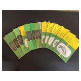 (12) John Deere Manuals