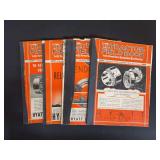 (4) Hyatt Tractor Field Books
