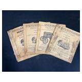 (4) John Deere Tractor Manuals