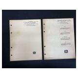 (2) John Deere Tractors Parts Catalogs