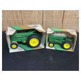 (2) 1/16 John Deere R + M NIB Ertl