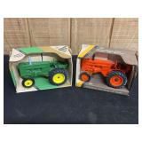 (2) 1/16 John Deere M + MI NIB Ertl