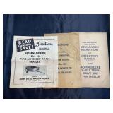 (2) John Deere Manuals
