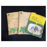 (3) John Deere L&G Manuals