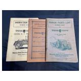 (3) MM Twin City Tractor Manuals