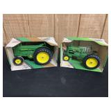 (2) 1/16 John Deere R + A NIB Ertl