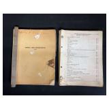 (2) John Deere Parts Catalogs