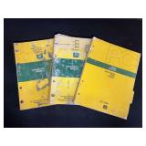 (3) John Deere Tractor Manuals