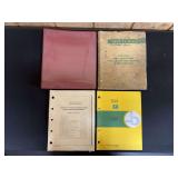 (4) John Deere Service Manuals
