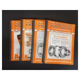 (4) Hyatt Tractor Field Books