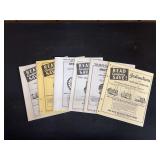 (6) John Deere Tractor Manuals