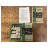 (2) John Deere Tractor Manuals