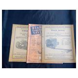 (3) John Deere Manuals