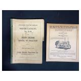 (2) John Deere D Tractor Manuals