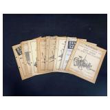 (8) John Deere Manuals