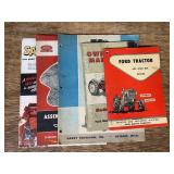 (5) Ford + Ferguson Manuals + Literature