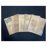 (5) John Deere Tractor Manuals
