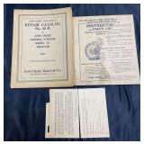 (2) John Deere A Tractor Manuals