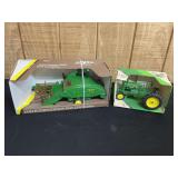 (2) 1/16 John Deere A + 12A Combine NIB Ertl
