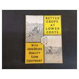 1934 John Deere Better Crops at Lower Costs Catalog