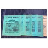 (6) John Deere Combine Manuals