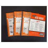 (4) Hyatt Tractor Field Books + Red Tractor Book