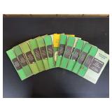 (12) John Deere Manuals
