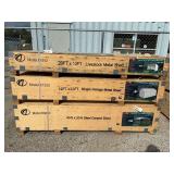 KJ Model K1220 Unused 12ft x 20ft Single Garage Metal Shed