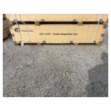 KJ Model K2223 Unused 23 FT x 22 FT Double Garage Metal Shed Kit